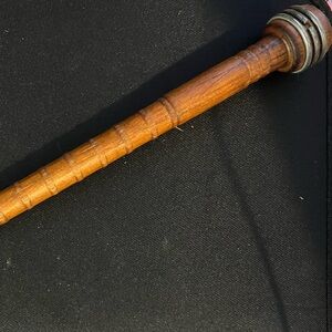 vintage wooden weaving pirn (a type of bobbin